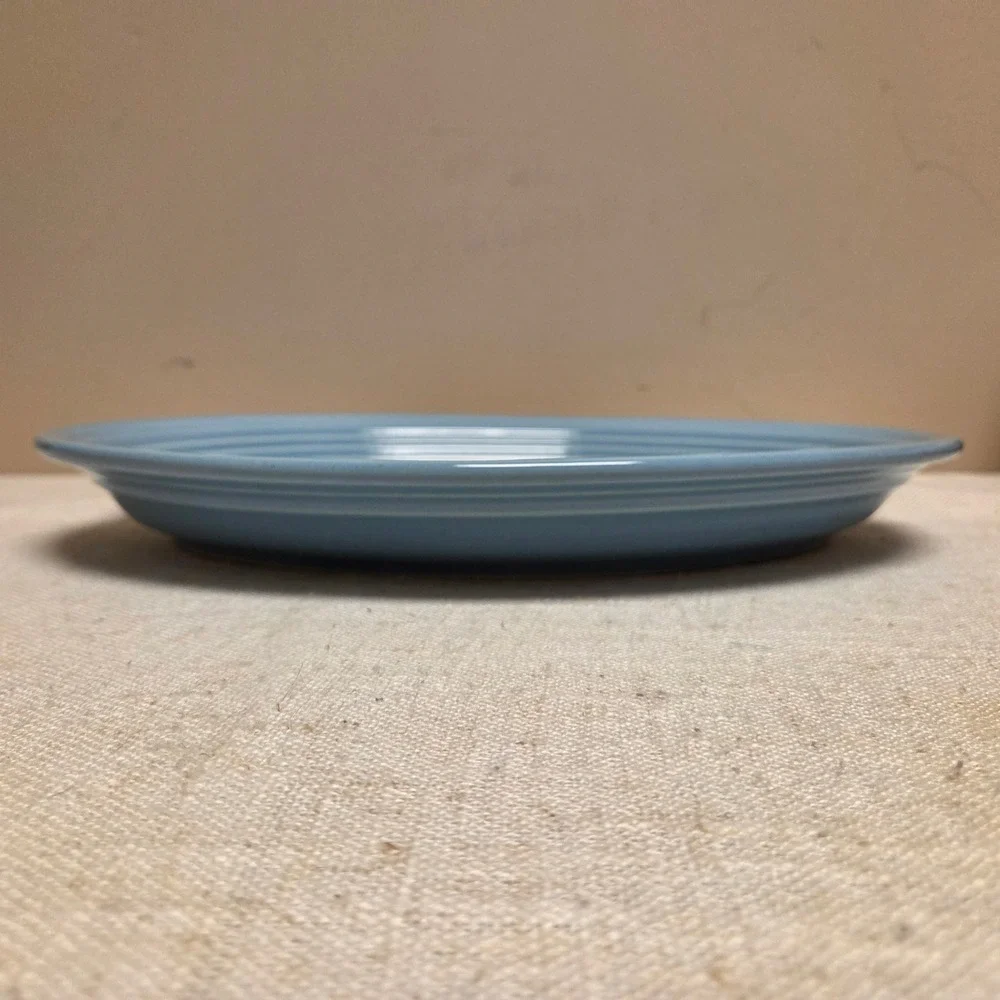 Fiesta HLC USA Oval Serving Platter Slate Blue Periwinkle